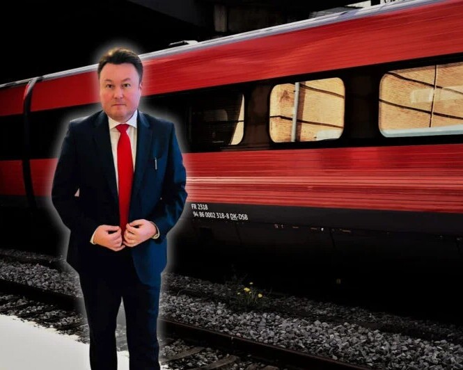 Anders Kronborg (S) imødeser en stabil togdrift og tryghed for pendlerne, når DSB overtager de jyske ruter. Collage: Fjodor Pedersen.