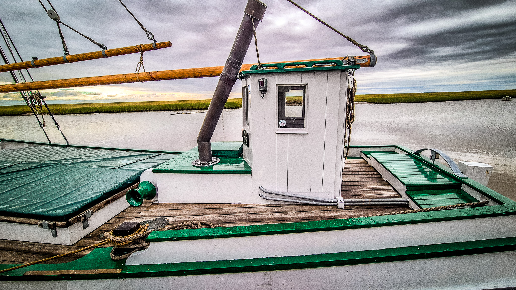 I dag regnes Karen af Mandø som en af de tre bedst bevarede danske everter og er en vigtig del af fortællingen om Vadehavets maritime kulturarv. Foto: Camilla Uth.