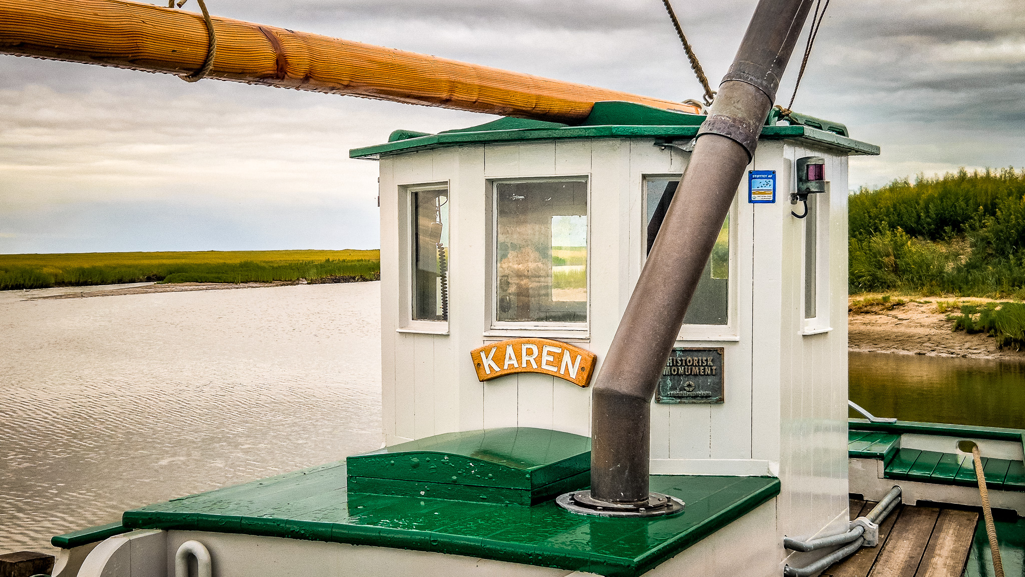 Karen af Mandø blev bygget for skipper Niels Lindberg fra Mandø og fragtede i årtier blandt andet hø, korn og byggematerialer mellem øerne og fastlandet. Foto: Camilla Uth.