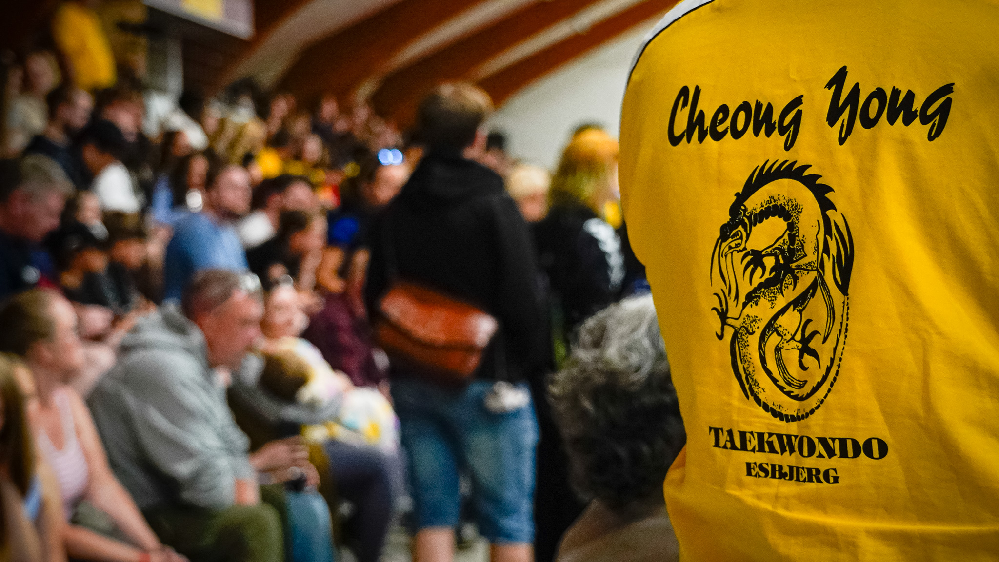 Tribunerne var fyldt til sidste plads, da afslutningsshowet samlede deltagere, familier og gæster fra ind- og udland. Foto: Fjodor Pedersen.