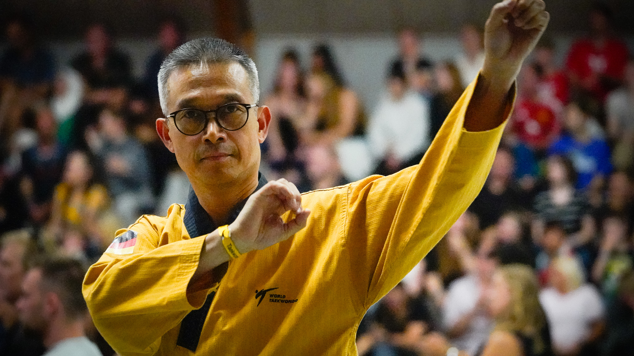 Den tyske stormester Ky-Tu Dang leverede en elegant opvisning, som høstede stor anerkendelse fra publikum. Foto: Fjodor Pedersen.