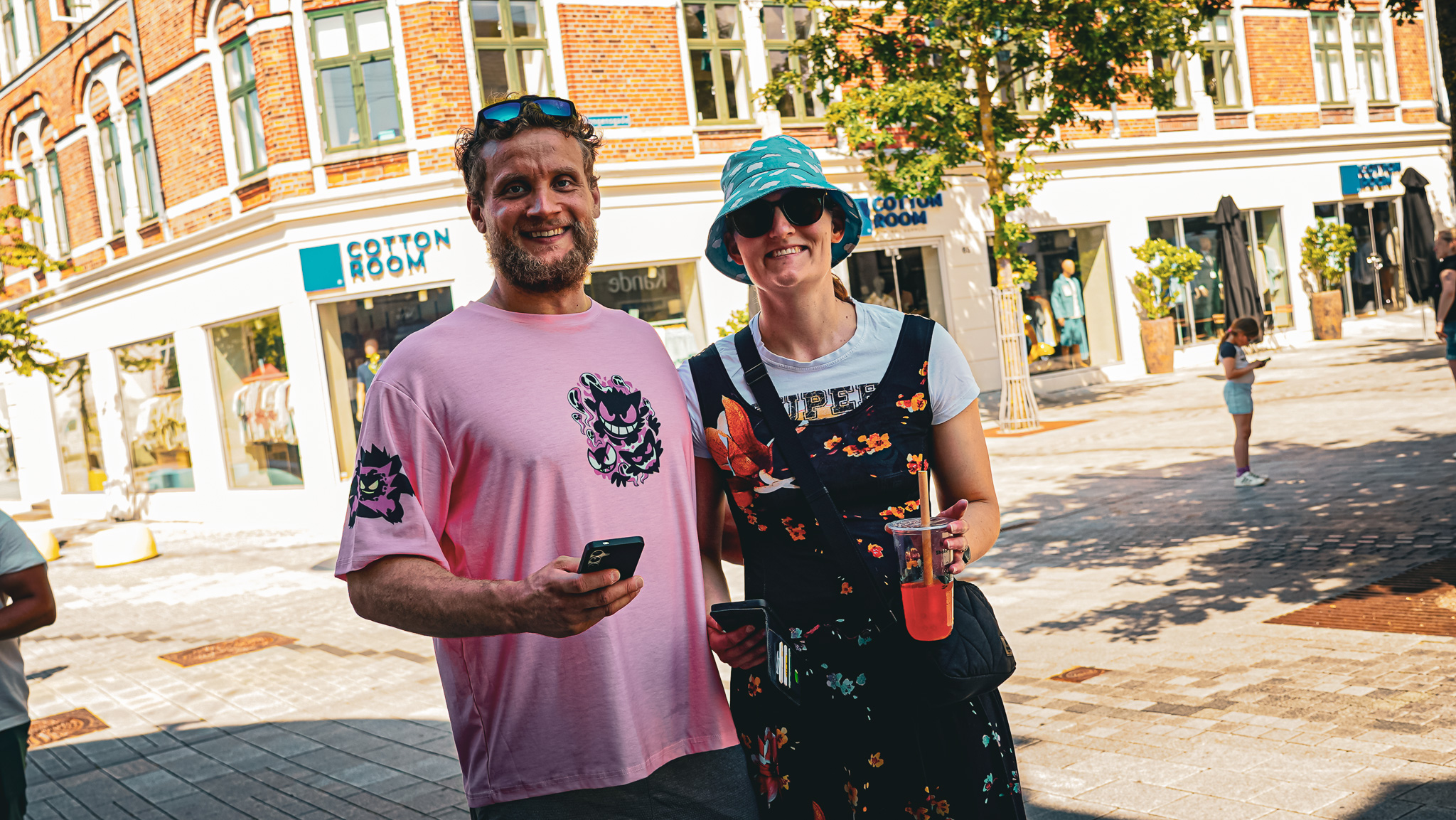 Frans Johannessen og Mette Pind deltog sammen i GO Fest-weekenden og nød både spillet og det sociale fællesskab undervejs. Foto: Fjodor Pedersen.