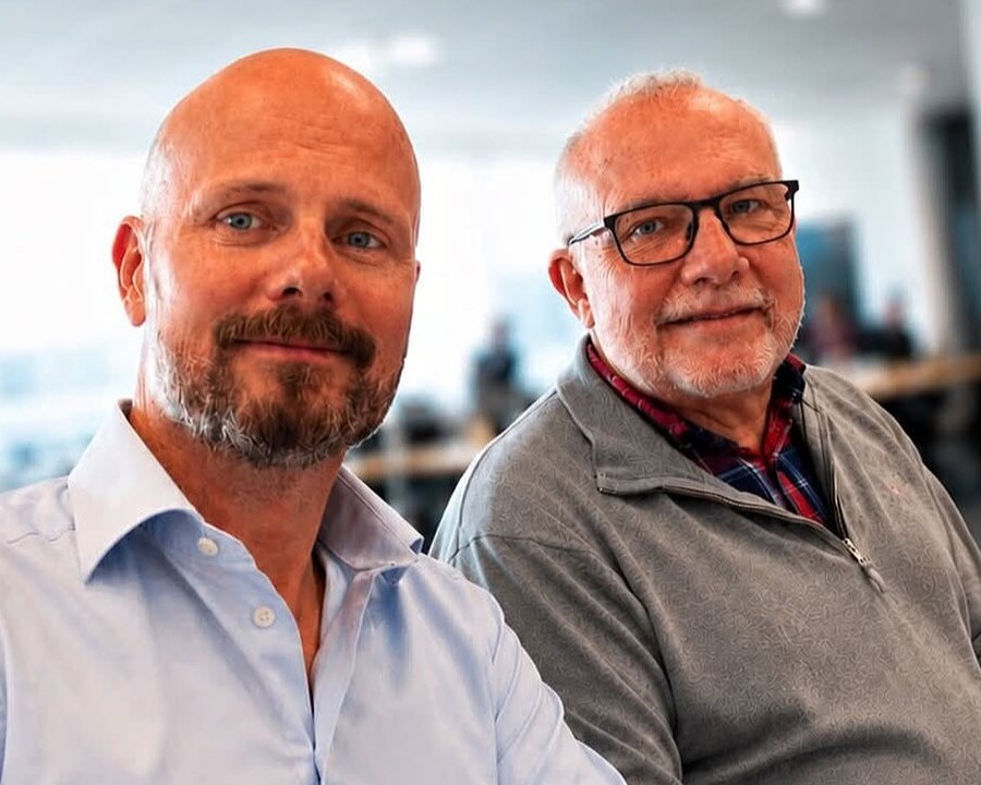 Michael Harbøll og Hans-Erik Møller har stiftet ny lokalliste. PR-foto.
