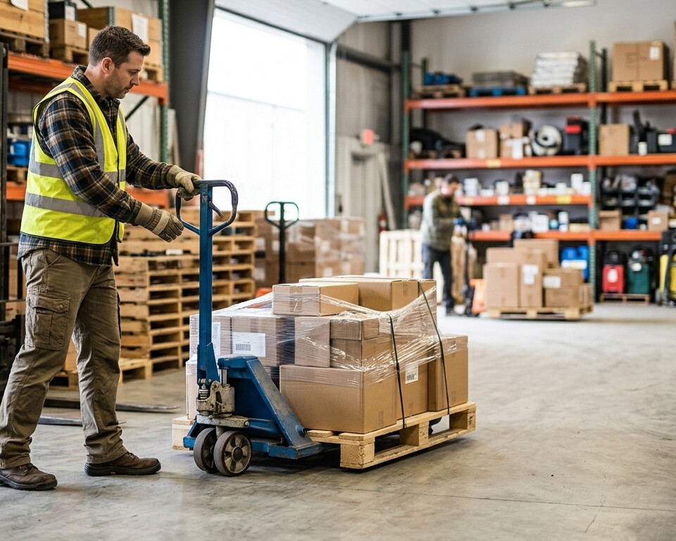 Det er vigtigt at vælge den rigtige palleløftere. PR-foto.