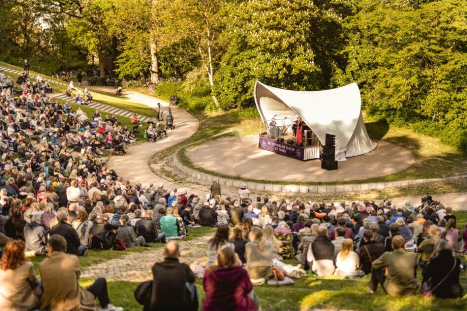 Opera under åben himmel. Pressefoto: Klaus Vedfelt.