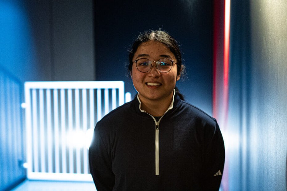 Leslie Nguyen går på Rybners til dagligt. Foto: Fjodor Pedersen.