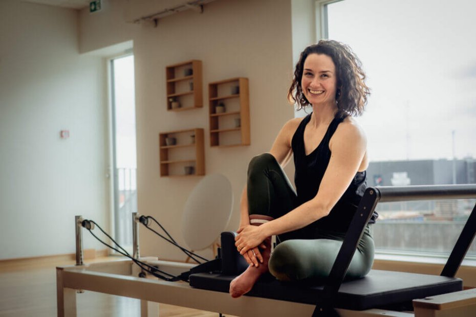 Emily Kinch i sit nye studie på Gl. Færgevej. Foto: Fjodor Pedersen.