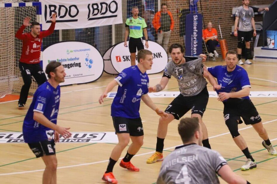 Den perfekte defensiv tog brodden af Grindsted. Foto: Johnny Tauman.