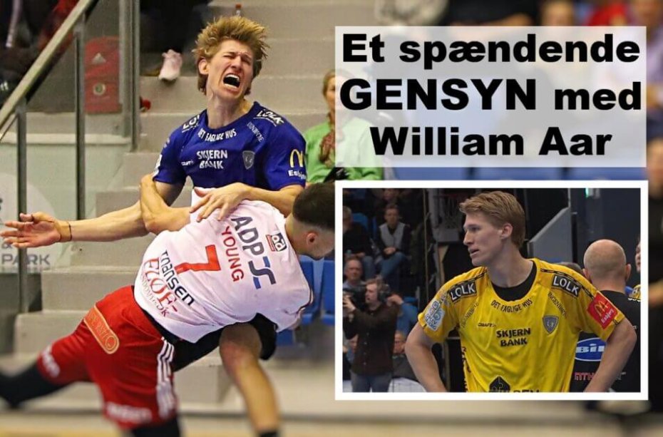 Gensyn med William Aar. Foto og collage: Johnny Tauman.