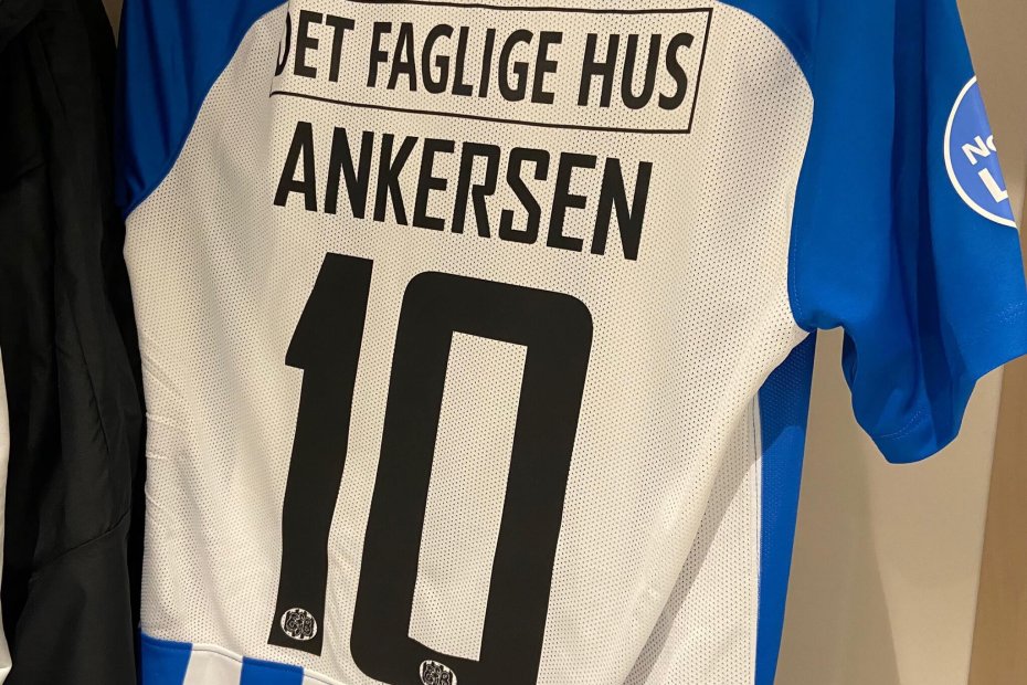 Jakob Ankersen-trøje fra 2020. Arkivfoto.