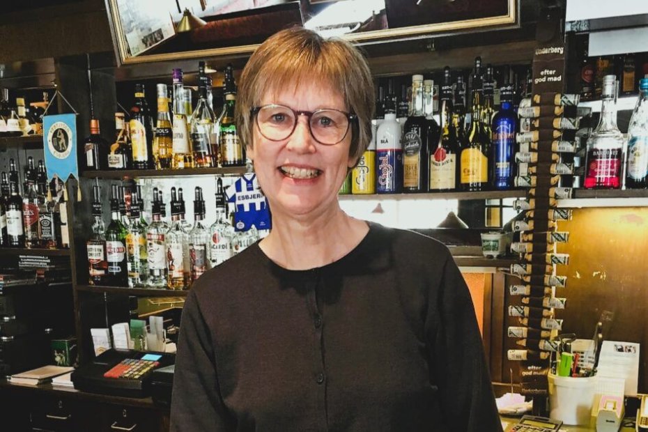 Inger Christiansen går nu på pension. Privatfoto.