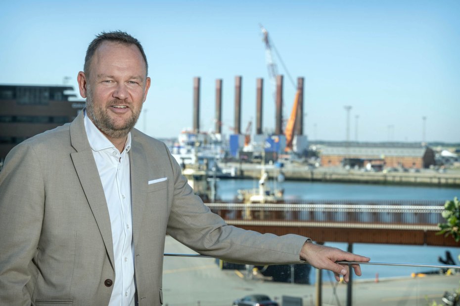 Jesper Frost Rasmussen, borgmester i Esbjerg Kommune, har stået i spidsen for den politiske styregruppe, der har ledet processen med dannelsen af Energnist A/S. Foto: Esbjerg Kommune.