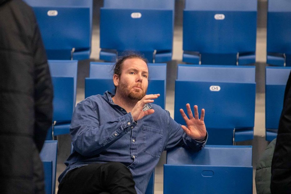 Marc Uhd har overtaget trænergerningen i Ribe-Esbjerg HH fra årsskiftet. Foto: Johnny Tauman.