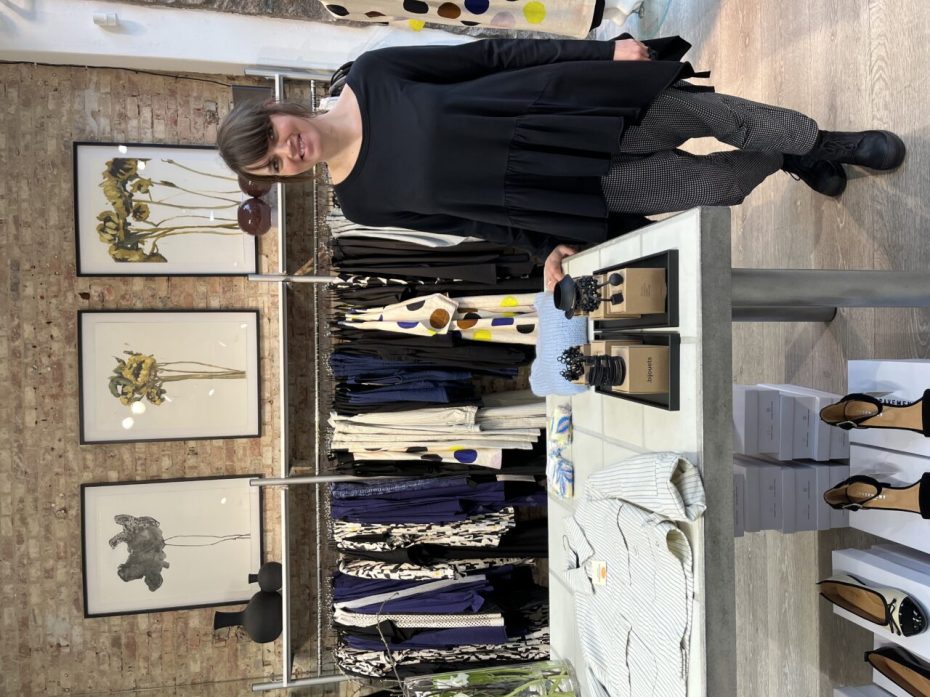 Marie Lahn overtager om tre måneder den butik, som hendes mor etablerede for 45 år siden. Foto: Lene Lund.