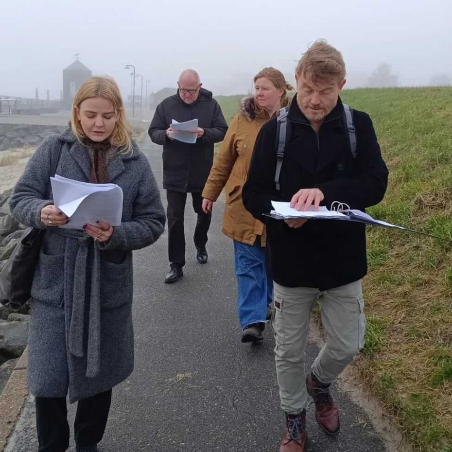 Podwalken testes på Fanø. Foto: Marco Brodde.