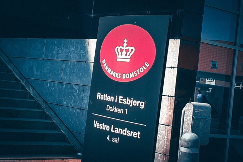 Danmarks Domstole, Retten i Esbjerg. Arkivfoto.