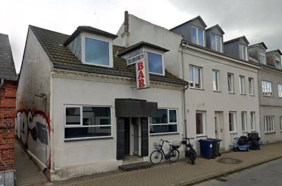 Troubadouren er beliggende Jyllandsgade 41. Foto: Google Maps.