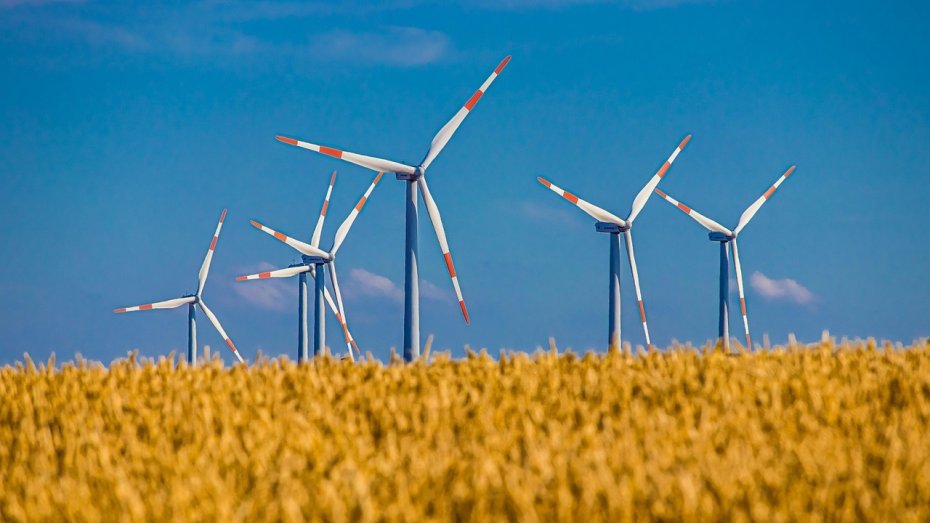 Strøm fra danske vindmøller fra Vest Energi.